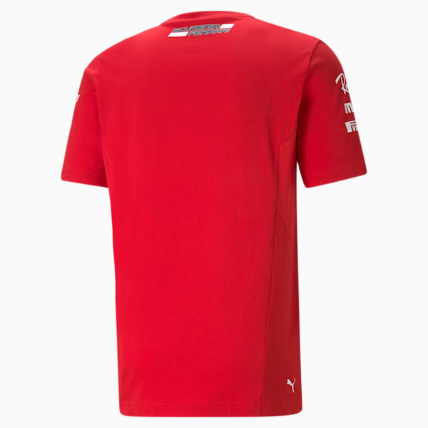 Scuderia Ferrari Leclerc Men's Replica Tee, Rosso Corsa, extralarge