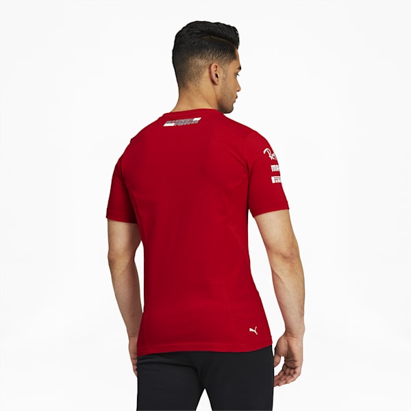Scuderia Ferrari Leclerc Men's Replica Tee, Rosso Corsa, extralarge