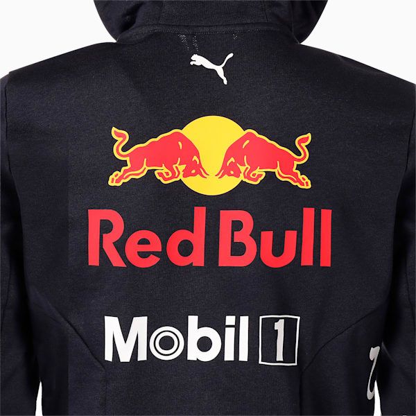 Red Bull Racing Team Men's Full Zip Hooded Jacket, NIGHT SKY, extralarge