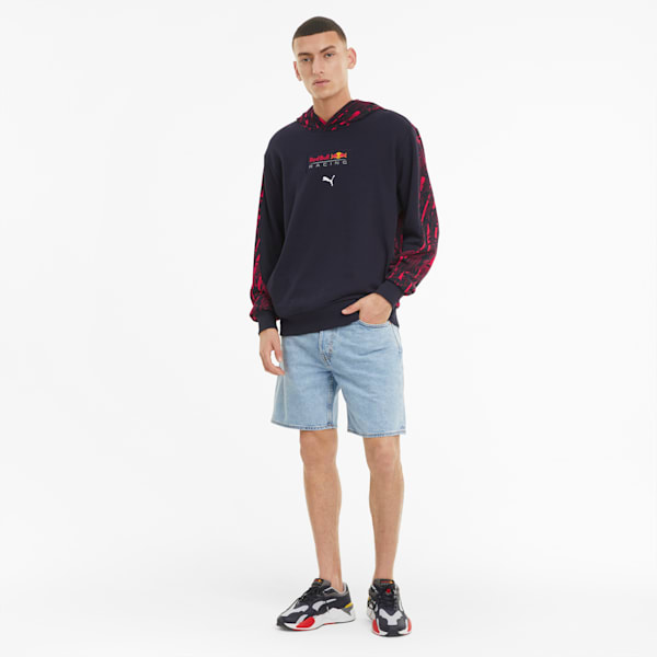 Red Bull Racing Men's AOP Hoodie, NIGHT SKY, extralarge