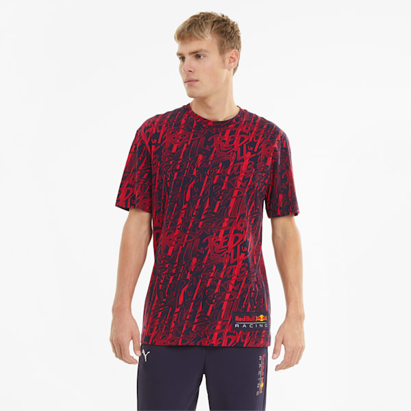 Red Bull Racing Men's AOP Tee, NIGHT SKY, extralarge