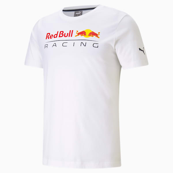 Red Bull Racing Men's Logo Tee, Puma White, extralarge