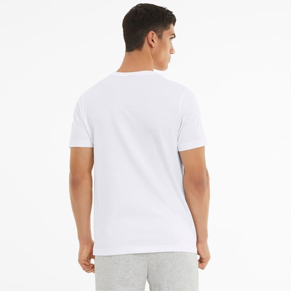 Red Bull Racing Men's Logo Tee, Puma White, extralarge