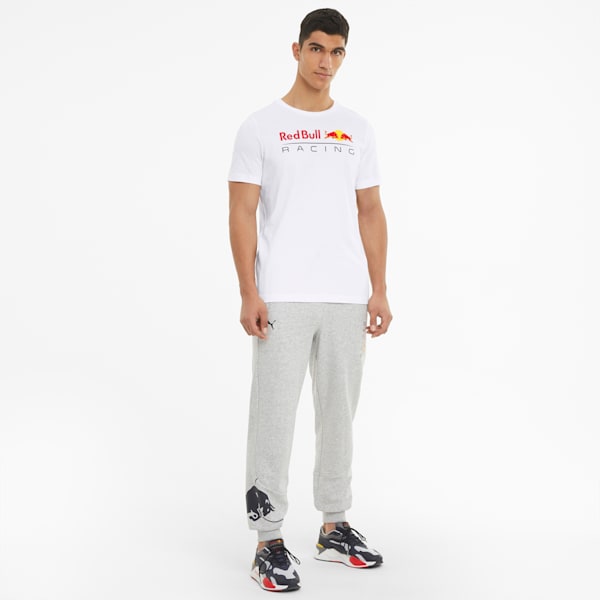 Red Bull Racing Men's Logo Tee, Puma White, extralarge