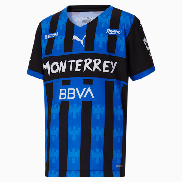 Réplica de camiseta alternativa de Monterrey 22 para niño, Puma Royal