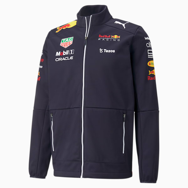 Red Bull Racing Team Softshell Men's Jacket, NIGHT SKY, extralarge