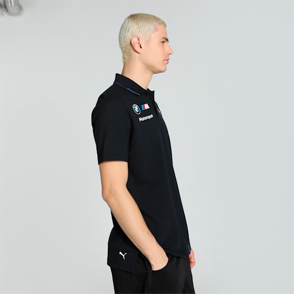 BMW M Motorsport Team Men's Polo Shirt, Anthracite, extralarge-IND