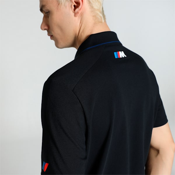 BMW M Motorsport Team Men's Polo Shirt, Anthracite, extralarge-IND