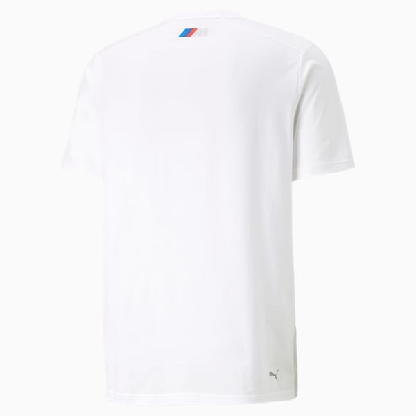 BMW M Motorsport Team Men's Tee, PUMA White, extralarge