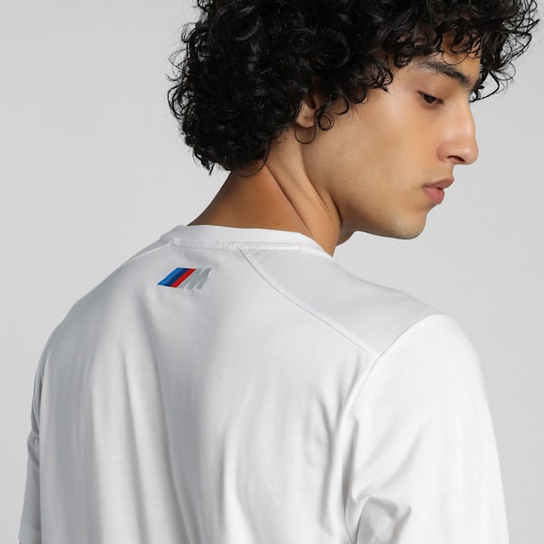 BMW M Motorsport Team Men's Tee, PUMA White, extralarge-IND