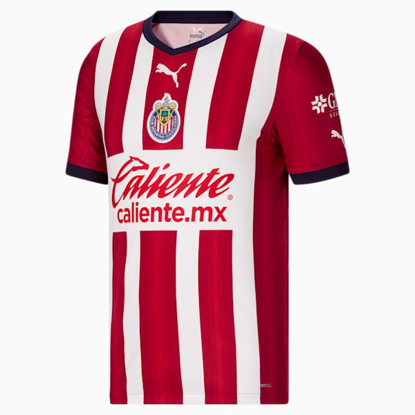 Réplica de camiseta de local de Chivas '22/'23 para hombre, PUMA Red