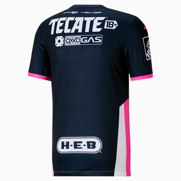 C. F. Monterrey '21/'22 Pink Men's Replica Jersey, Puma New Navy, extralarge