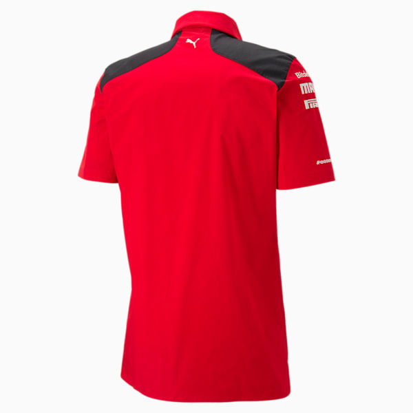 Scuderia Ferrari 2023 Team Replica Men's Shirt, Rosso Corsa, extralarge-IND