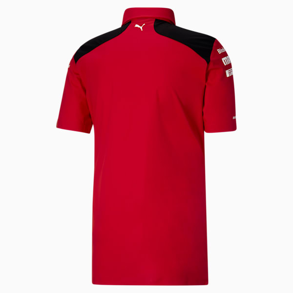 Puma Scuderia Ferrari 2023 Team Replica Men's Baseball Jersey, Red, L