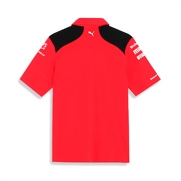 メンズ フェラーリ チーム ポロシャツ, Rosso Corsa, extralarge-JPN