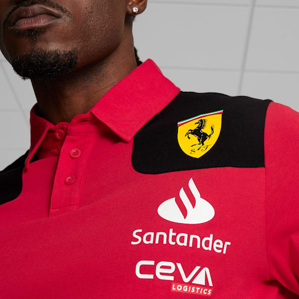 Puma Polo Scuderia Ferrari pour Homme, Rouge