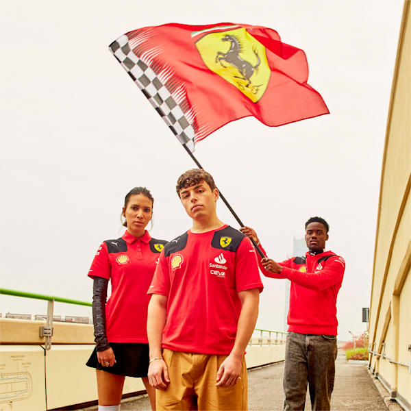 Playera deportiva Scuderia Ferrari Team, Rosso Corsa, extralarge