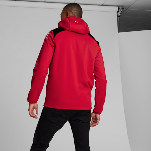 Chaqueta softshell réplica del equipo Scuderia Ferrari 2023, Rosso Corsa, extralarge