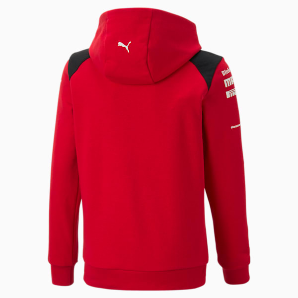 Sudadera con capucha Scuderia Ferrari 2023 Team Replica para joven, Rosso Corsa, extralarge
