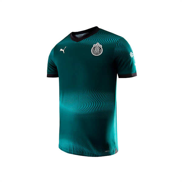 Chivas '24 Big Kids' Alternate Kit Replica Soccer Jersey, Malachite, extralarge