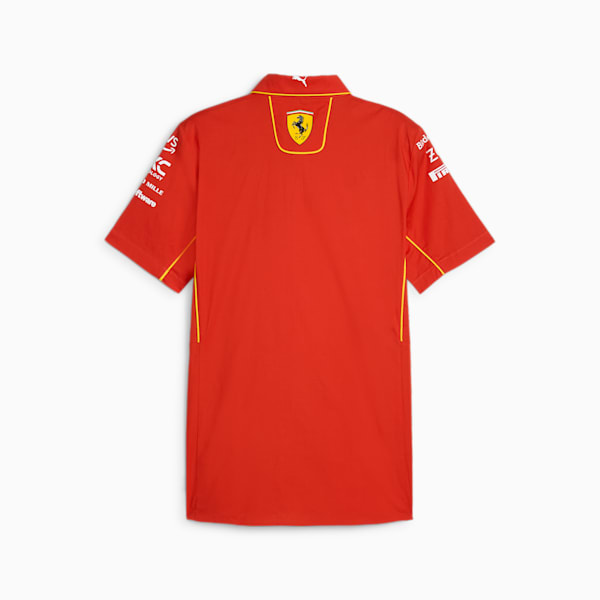 Camisa para hombre Scuderia Ferrari Team, Burnt Red, extralarge
