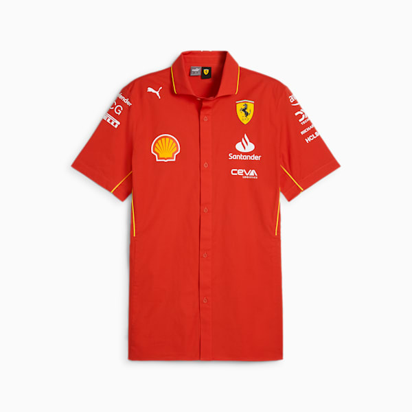 Camisa para hombre Scuderia Ferrari Team, Burnt Red, extralarge