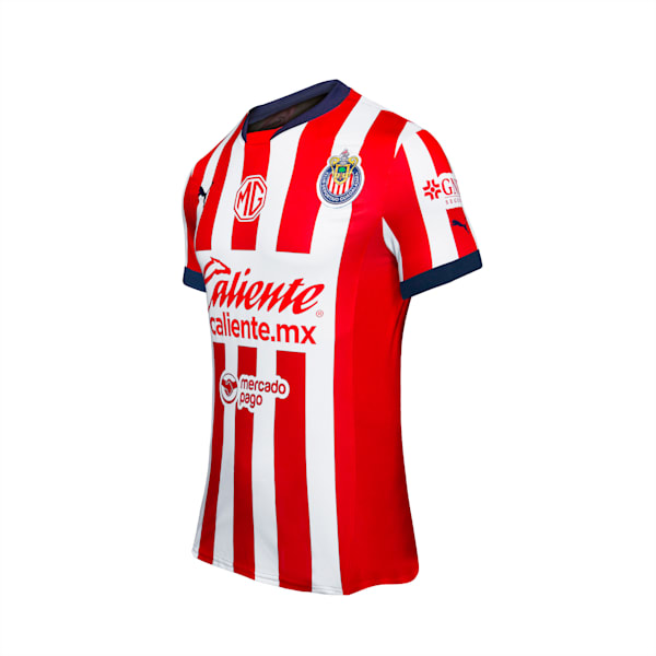 Chivas 24/25 Home Replica Women's Soccer Jersey, PUMA Red, extralarge