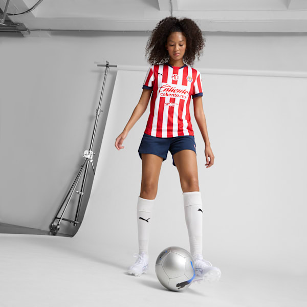 Chivas 24/25 Replica Home Women's Soccer Jersey, PUMA Red, extralarge