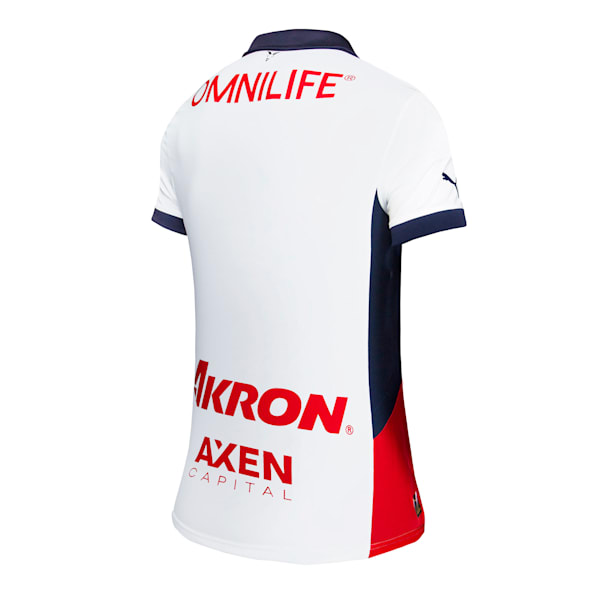 Jersey Mujer Chivas Away Replica 24/25, PUMA White, extralarge