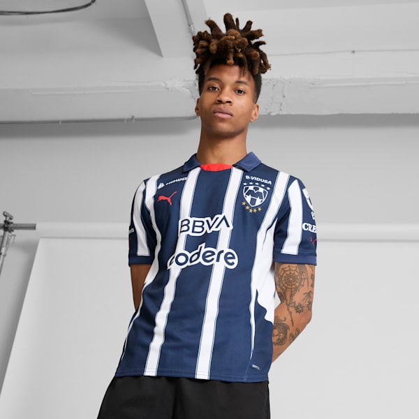 Jersey Hombre Monterrey 24/25 Home Replica, New Navy, extralarge