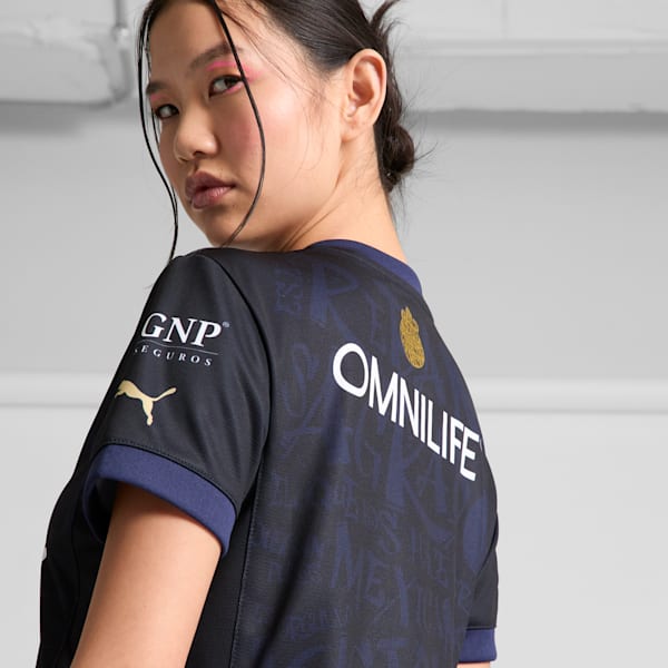 Chivas '25 Alternative Replica Women's Soccer Jersey, PUMA Navy, extralarge