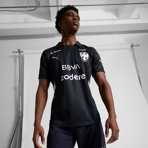 C.F. Monterrey '25 Alternative Replica Men's Soccer Jersey, PUMA Black, extralarge