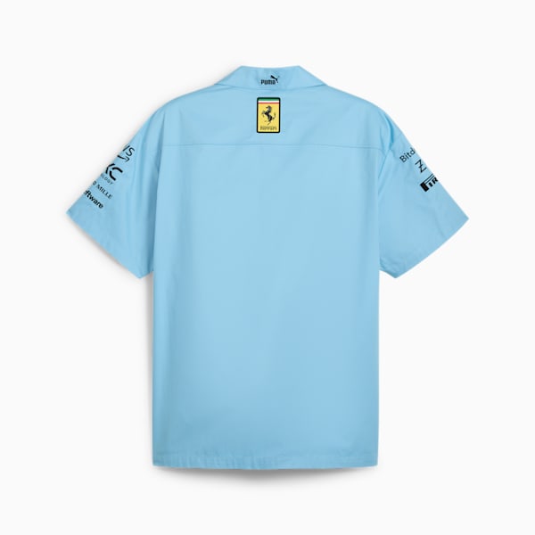 Scuderia Ferrari Team Miami Men's Shirt, Lazor Blue, extralarge