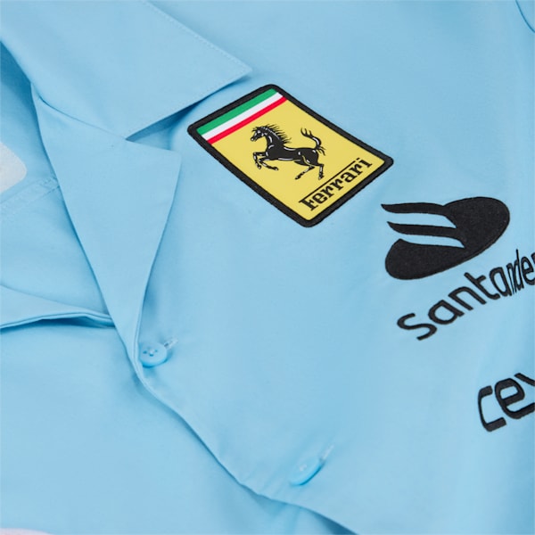 Camiseta para hombre Scuderia Ferrari Team Miami, Lazor Blue, extralarge