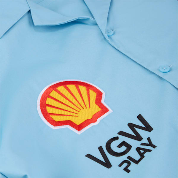 Camiseta para hombre Scuderia Ferrari Team Miami, Lazor Blue, extralarge