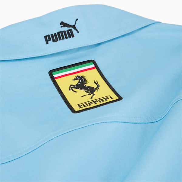 Scuderia Ferrari Team Miami Men's Shirt, Lazor Blue, extralarge-IDN
