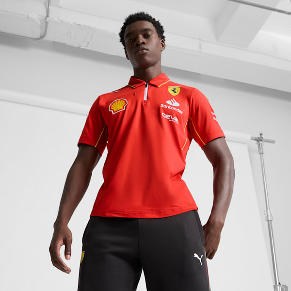 Camiseta polo para hombre del equipo Scuderia Ferrari Pro PUMA