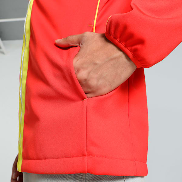Scuderia Ferrari Team Softshell Men's Motorsport Jacket, Burnt Red, extralarge-IND