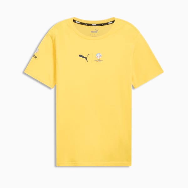 PUMA CONMEBOL Copa América 2024 Colombia Men's Tee, Pelé Yellow, extralarge