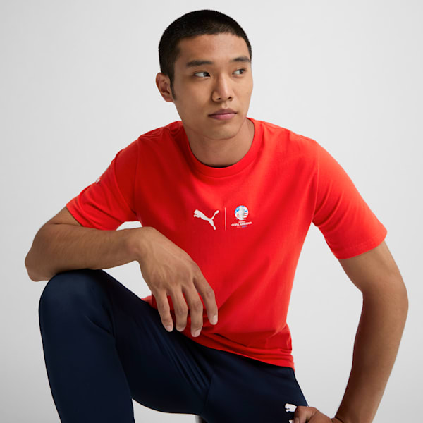Camiseta PUMA CONMEBOL Copa América 2024 Paraguay para hombre, PUMA Red, extralarge