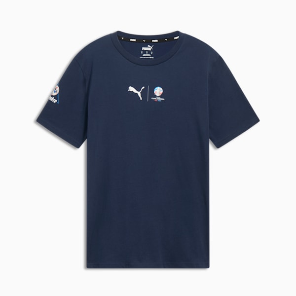 PUMA CONMEBOL Copa América 2024 USA Men's Tee, Club Navy, extralarge