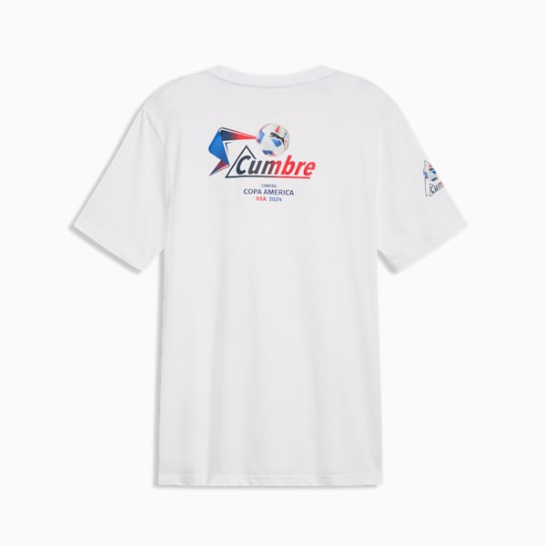 Playera Hombre PUMA Cumbre CONMEBOL Copa América 2024, PUMA White, extralarge