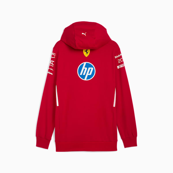 Sudadera de Scuderia Ferrari 2025 Team para hombre, Dark Cherry, extralarge