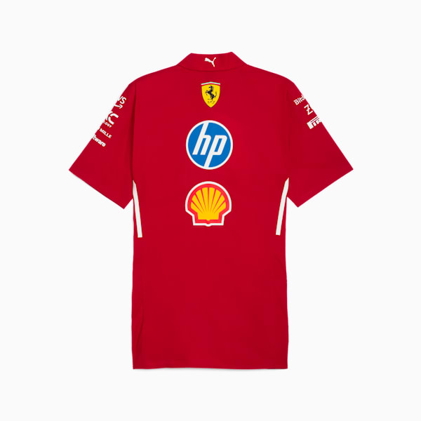 Chemise Scuderia Ferrari 2025 Team Homme, Dark Cherry, extralarge