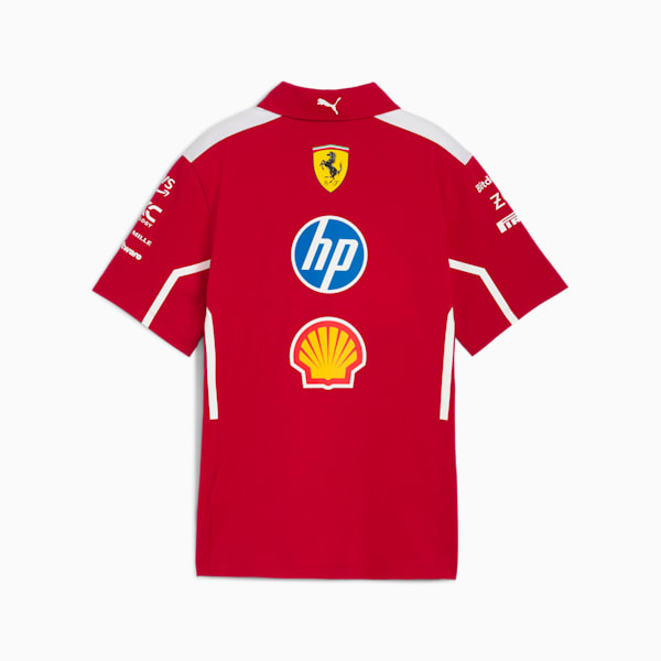 Scuderia Ferrari 2025 Team Women's Motorsport Polo, Dark Cherry, extralarge-IND