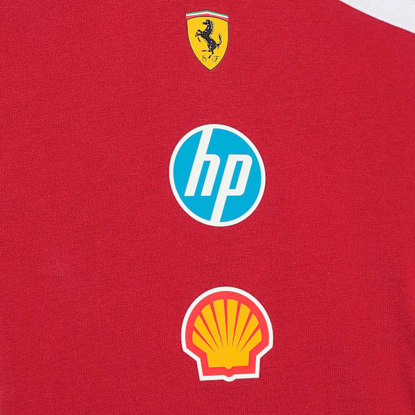 Scuderia Ferrari 2025 Team Youth Motorsport Polo, Dark Cherry, extralarge-IND
