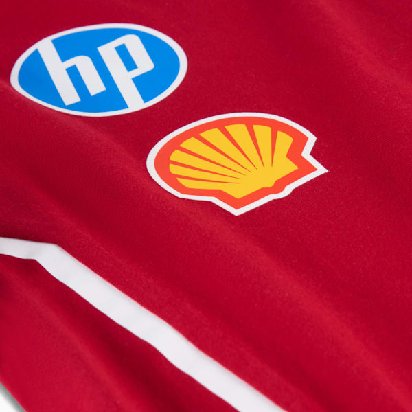 Scuderia Ferrari 2025 Team Youth Motorsport Tee, Dark Cherry, extralarge-IND