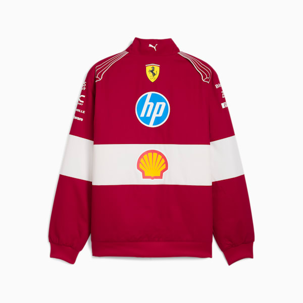 Scuderia Ferrari Team Men's Racing Jacket, Dark Cherry, extralarge