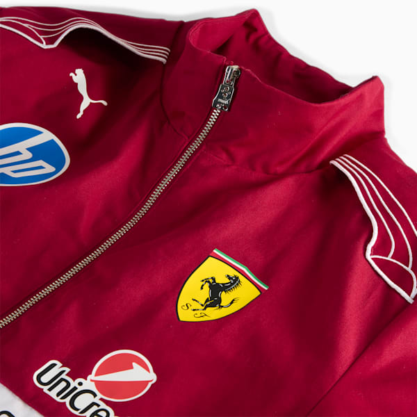 Scuderia Ferrari Team Men's Racing Jacket, Dark Cherry, extralarge