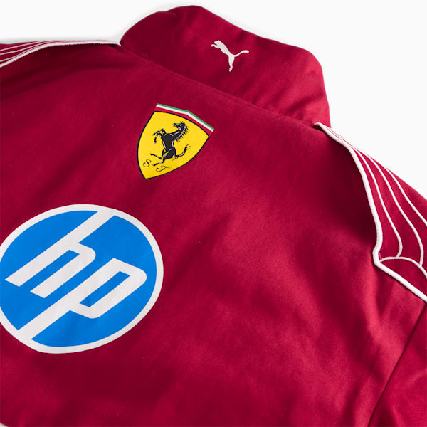 Scuderia Ferrari Team Men's Racing Jacket, Dark Cherry, extralarge